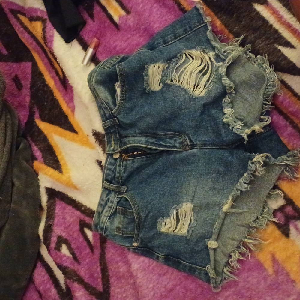 Cute blue jean shorts